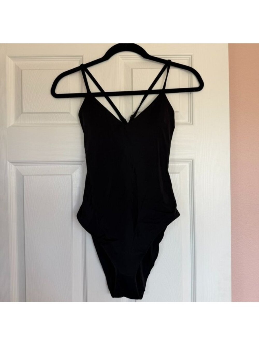 Andie Classic Black One Piece Swimsuit Size Small NWT